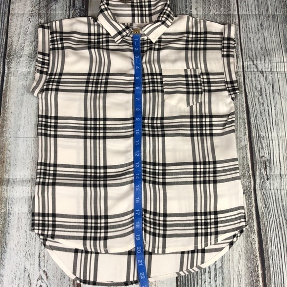 EPIC THREADS Plaided Black & White Kid Size M - Picture 6 of 9